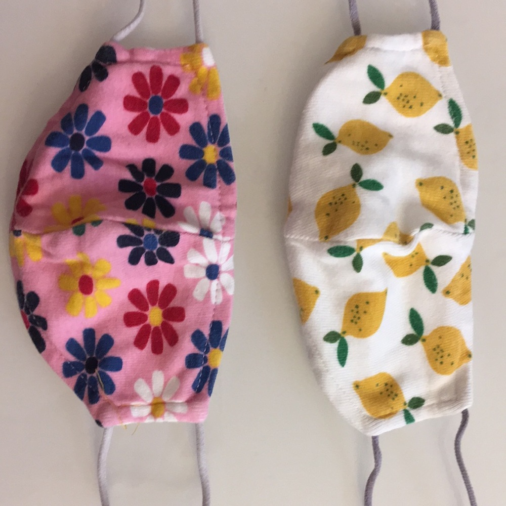 Hanna Andersson 2 pack organic face masks